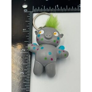 American‎ Heart Association Sprinkles Troll Keychain Gray Polka Dot 14228 AHA